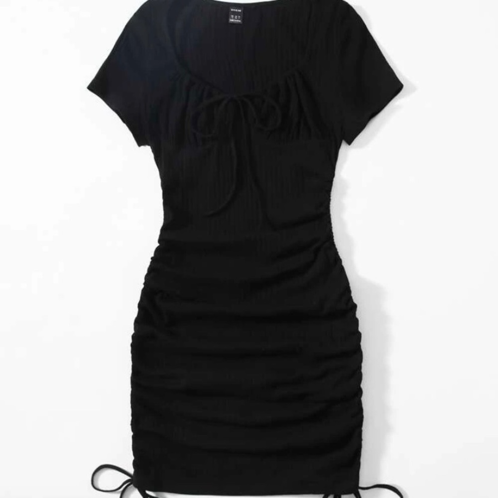 Shein black dress